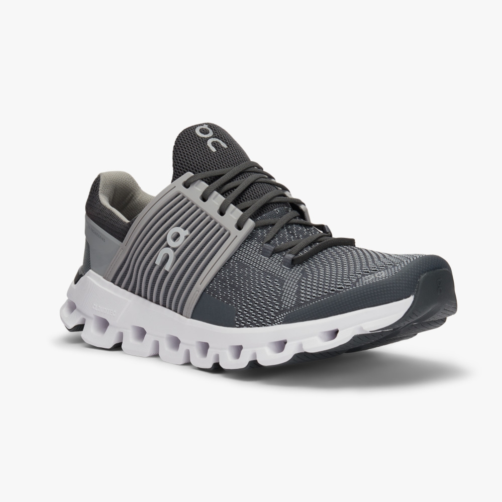 QC Road Running Shoes Canada Online Sale - Grey Cloudswift Mens