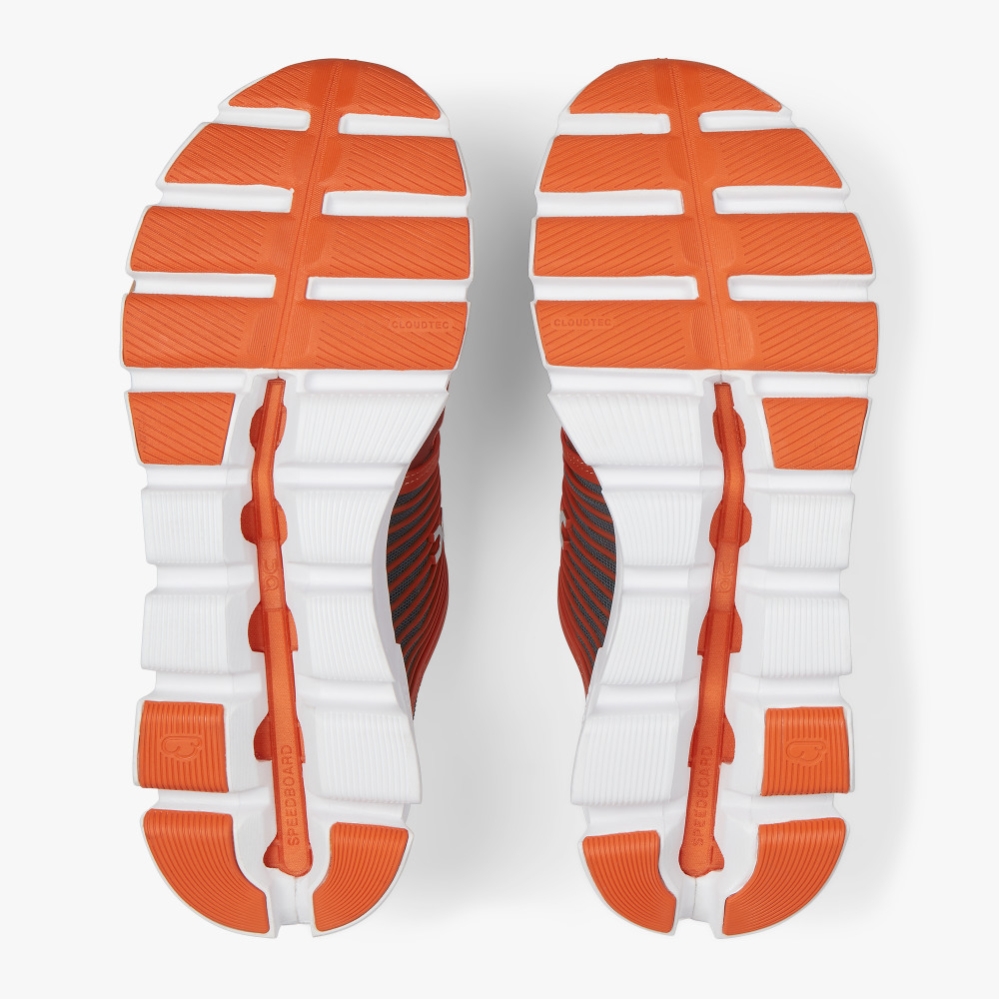 QC Road Running Shoes Best Sellers - Orange Cloudswift Mens